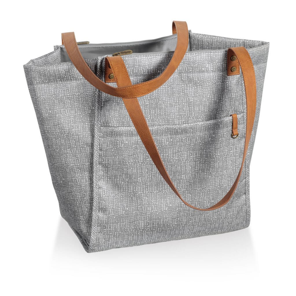 Classic Style Tote in Textured Grey