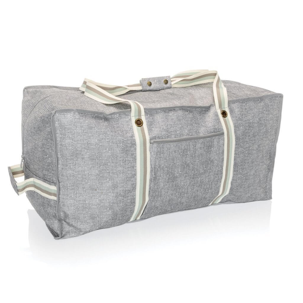 Extra Large Storage Tote in Textured Grey